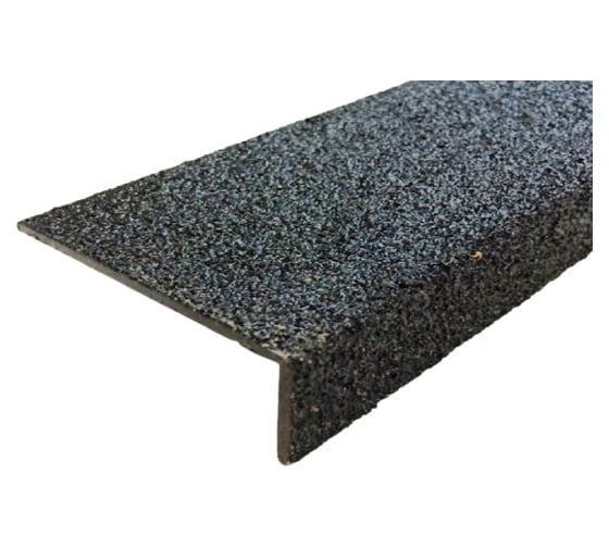 Изображение товара Противоскользящий профиль (уголок для края ступени) Mehlhose GmbH из стеклопластика, цвет черный 70х1000х30х3,8 мм GTMS0701000