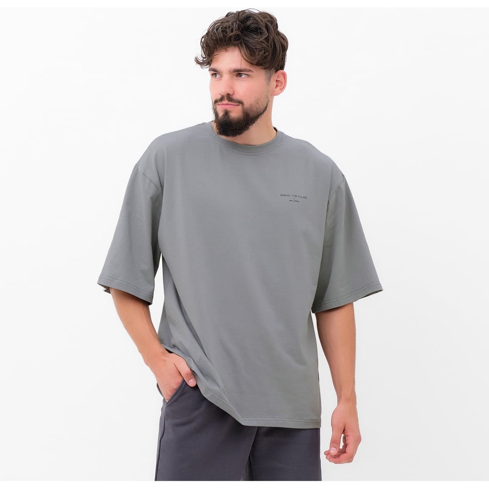 Изображение товара Футболка мужская MIST Break серый размер 46