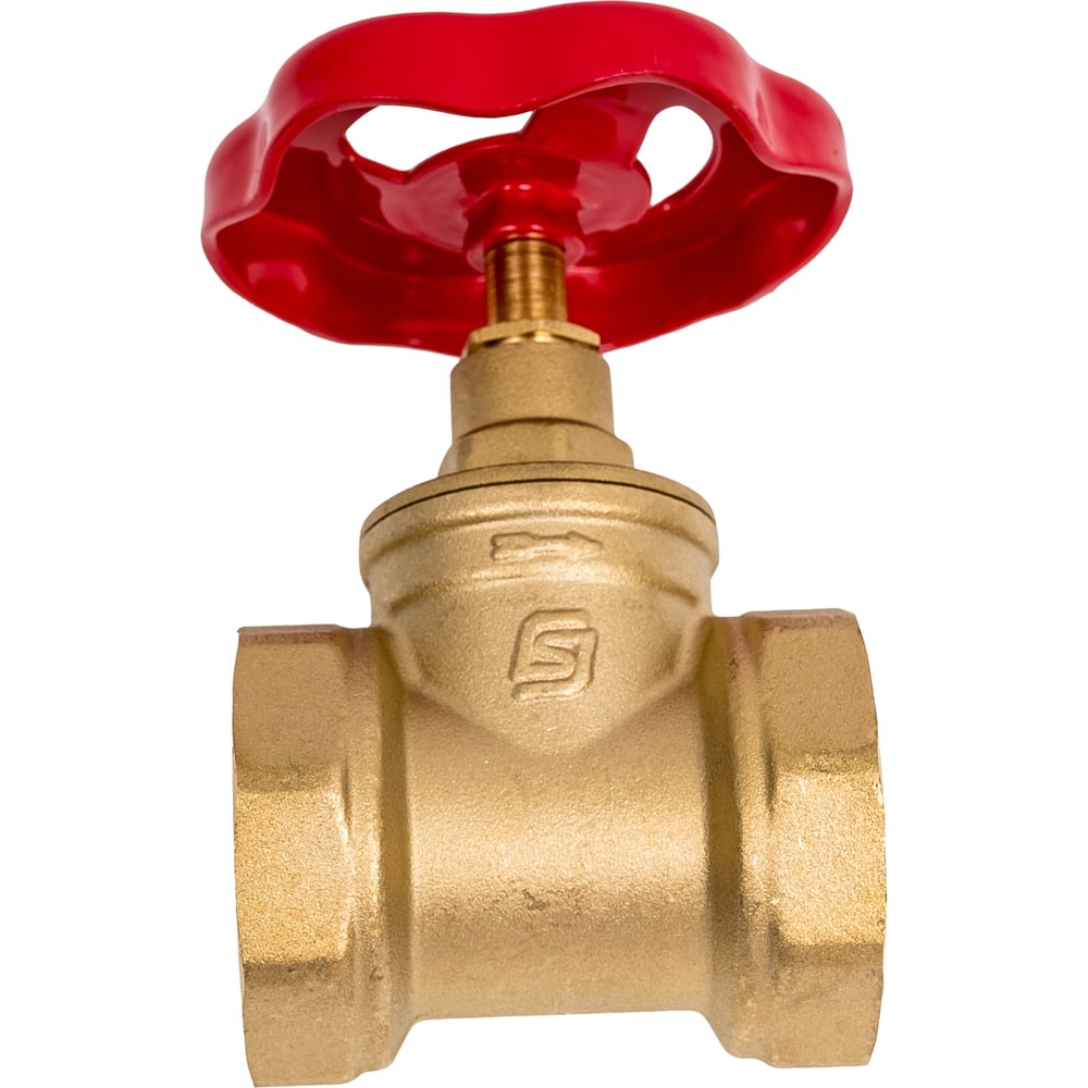 Изображение товара Запорный клапан SantechSystems 15б1п Ду40 Ру16 латунь для водоснабжения