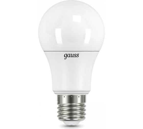 Изображение товара Лампа GAUSS A60 16W 1520lm 6500K E27 LED 1/10/50 102502316