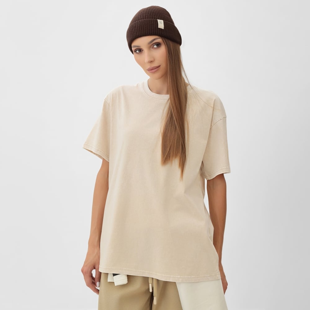 Изображение товара Женская футболка MIST Don't touch me из вареного хлопка, размер L