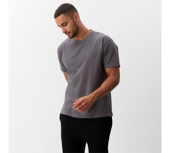 Изображение товара Футболка мужская MINAKU цвет серый, размер 46-48 10524873