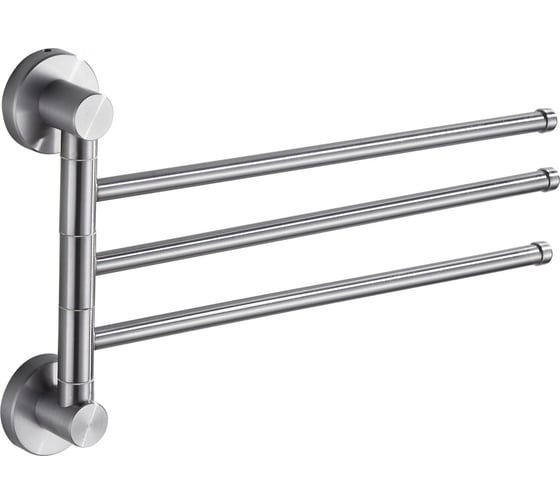 Изображение товара Держатель для полотенец Savol тройной, поворотный S-005603