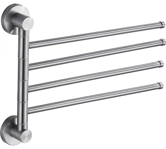 Изображение товара Держатель для полотенец Savol четверной, поворотный S-005604