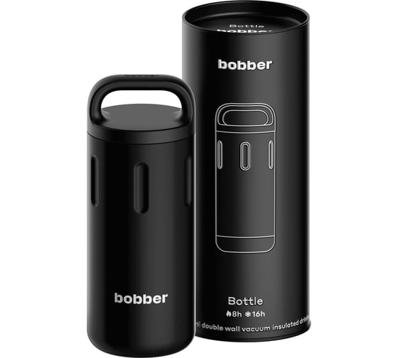 Изображение товара Термос питьевой вакуумный бытовой BOBBER тм 0.59 л Bottle-590 Black Coffee