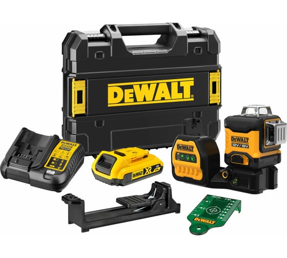Изображение товара Самовыравнивающийся лазерный уровень DEWALT DCE089D1G18-QW