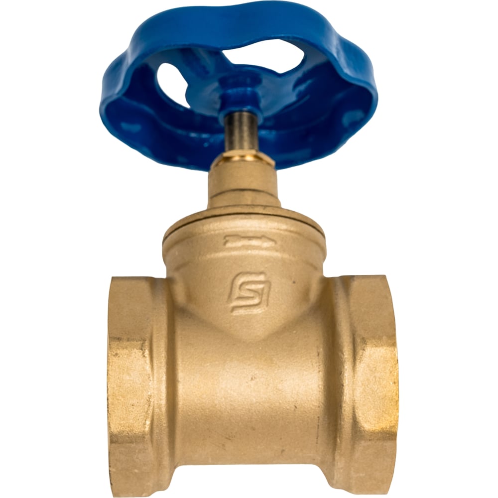 Изображение товара Запорный клапан SantechSystems 15б3р Ду50 Ру16 латунь, бытовой вентиль