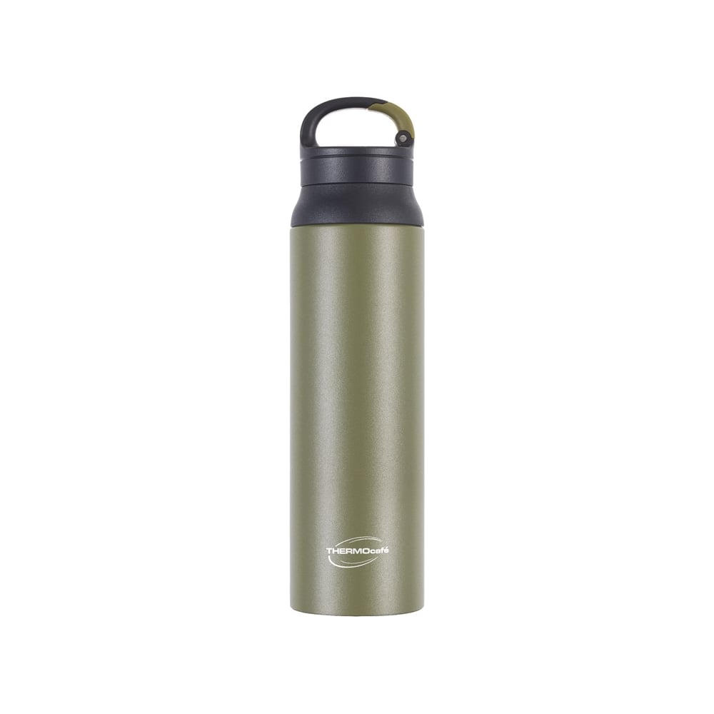 Изображение товара Термос из нержавеющей стали ThermoCafe 0.8л вакуумный с ситечком хаки