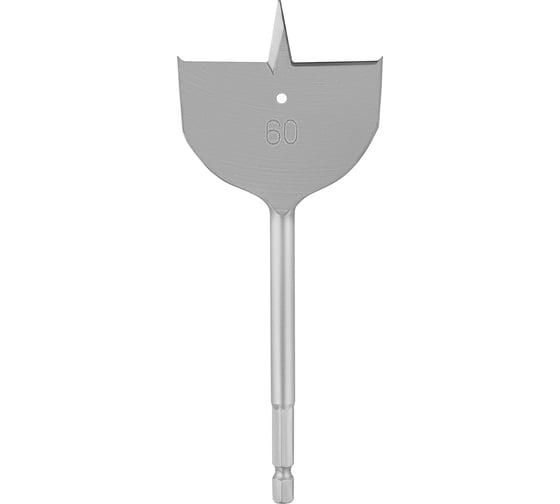 Изображение товара Сверло перовое по дереву (60 мм; шестигранный хвостовик) vertextools 1133-60