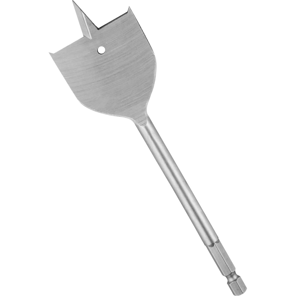 Изображение товара Сверло перовое по дереву 40 мм шестигранный хвостовик vertextools 1133-40