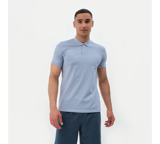 Изображение товара Футболка (поло) мужская MINAKU Basic line цвет серый, размер 54 7576597