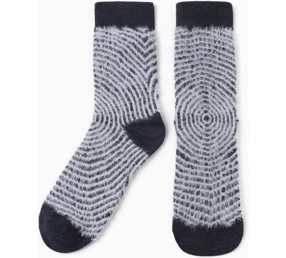 Изображение товара Носки женские махровые MINAKU цвет темно-синий, размер 36-41 10500076