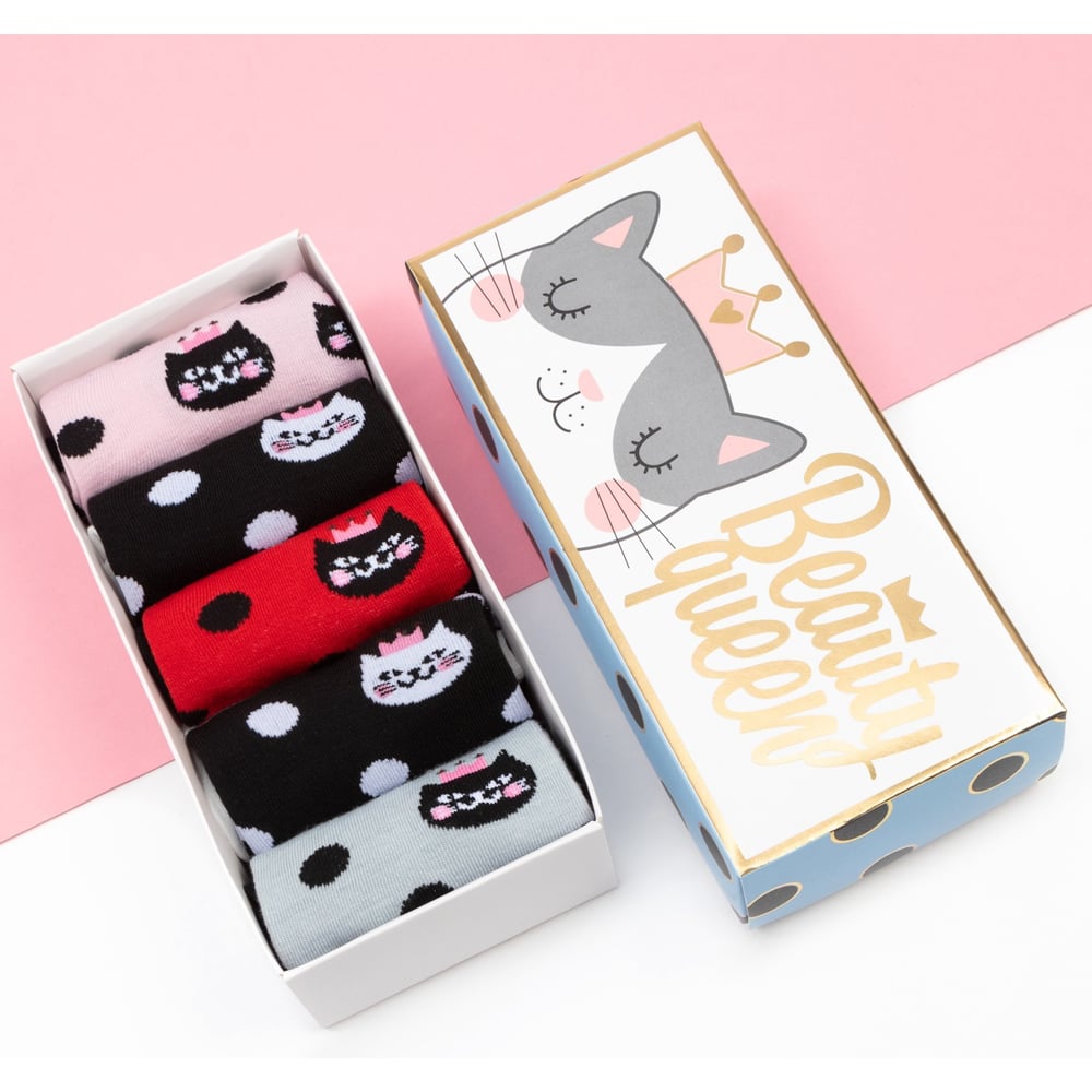 Изображение товара Набор носков KAFTAN "Beauty queen" 5 пар, размер 36-39 4676782