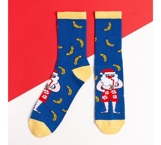 Изображение товара Носки мужские KAFTAN "Chill" размер 41-44 (27-29 см), голубой 7028665