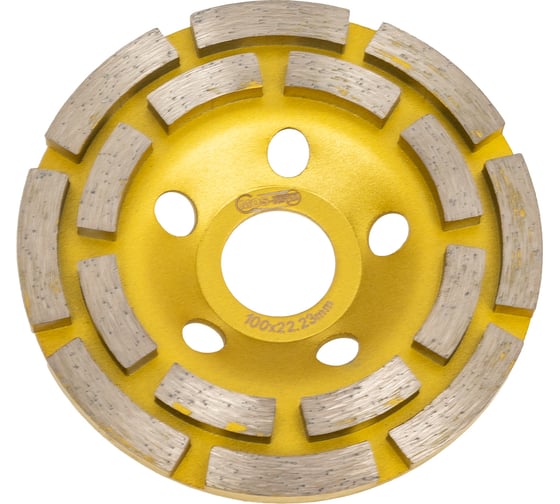 Изображение товара Фреза алмазная сегментная ФАТ-С 100x22.23х14 мм MOS-DISTAR MS-FATS100