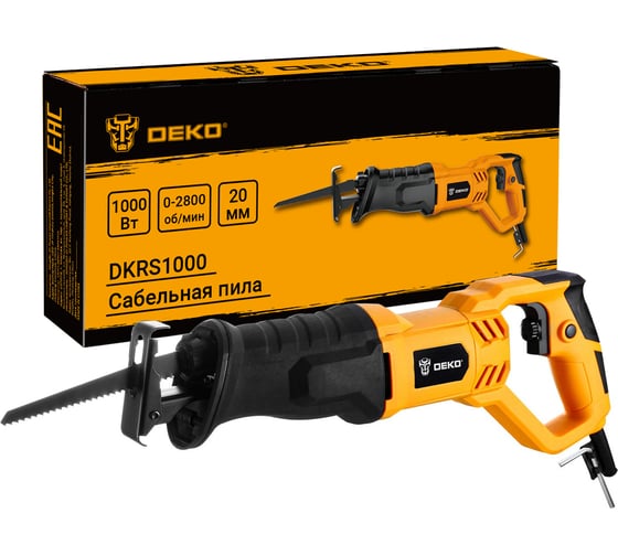 Изображение товара Сабельная пила DEKO DKRS1000 063-4194