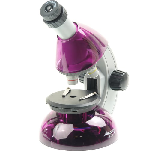 Изображение товара Микроскоп Микромед Атом 40x-640x, аметист 27386