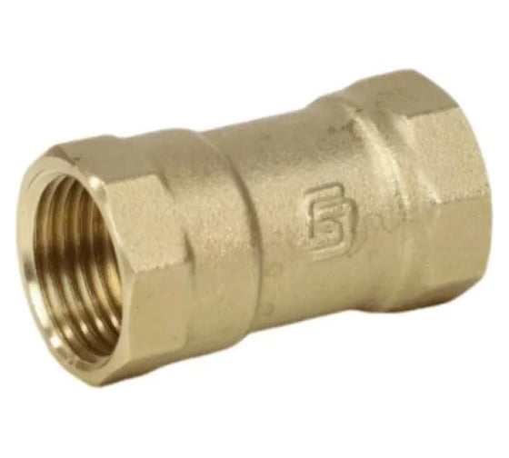 Изображение товара Клапан обратный пружинный SantechSystems Эко Ду15 Ру16 м/м д/пласт, латунь+EPDM 019-3085