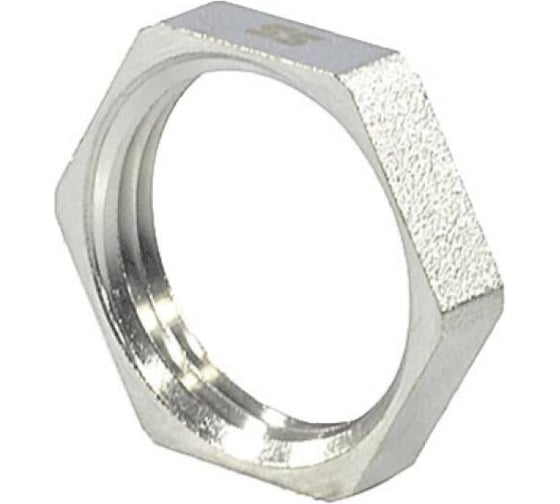 Изображение товара Контргайка SantechSystems Ду25 ВР латунь, никель 127-9251