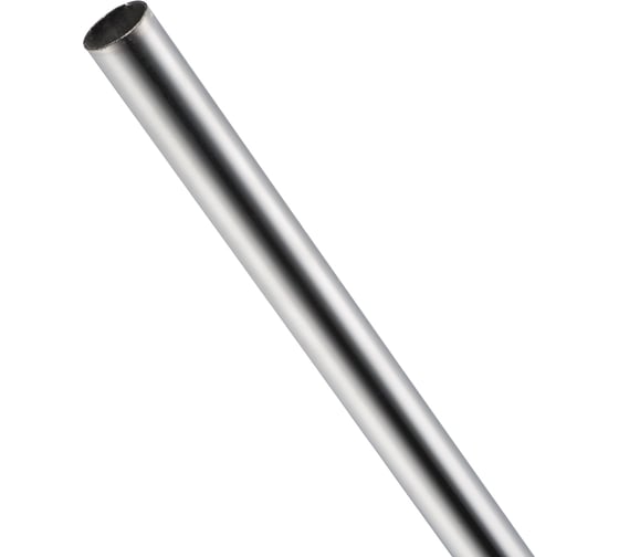 Изображение товара Труба Lemax prof диаметр 25 мм, длина 3000 мм, толщина 1,0 мм, хром TUBE-25-3000-1.0