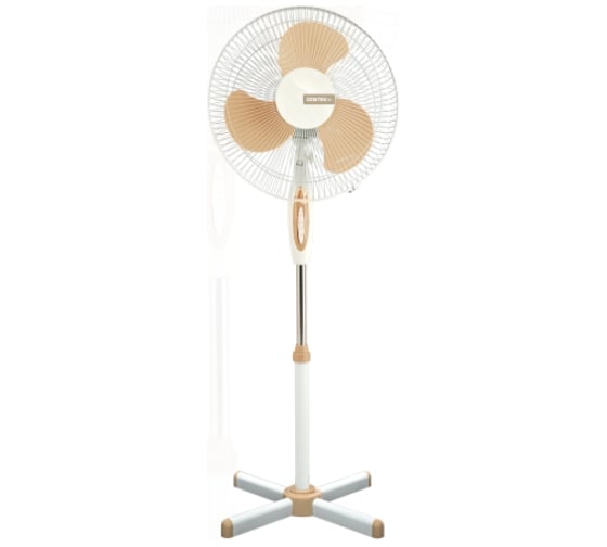 Изображение товара Напольный вентилятор Centek Beige 40Вт, LED, 43см, 1.25 м, лучевая решетка CT-5004 BEIGE