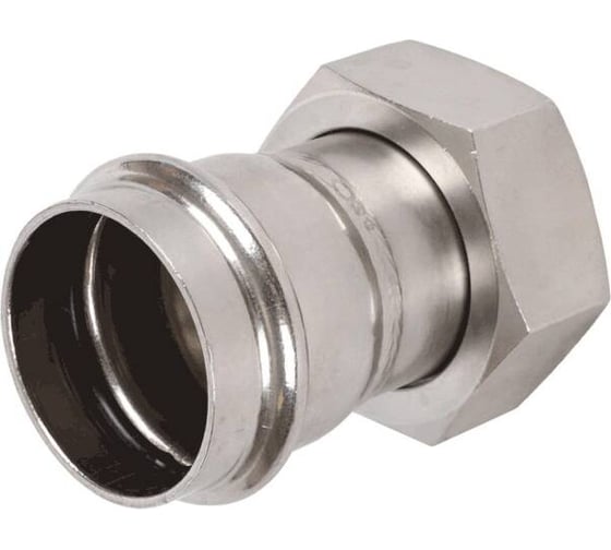 Изображение товара Муфта SantechSystems нержавеющая сталь AISI 304, Дн18x1/2" пресс/нак/г 129-9068