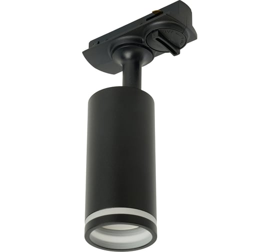 Изображение товара Светильник трековый однофазный FERON AL146 на шинопровод под лампу GU10, черный, 51325