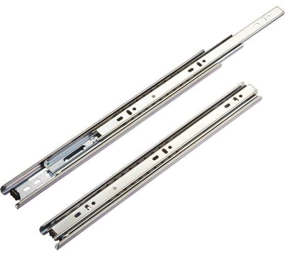 Изображение товара Шариковые направляющие Lemax prof полного выдвижения 35/400 мм, сталь DM35-400W