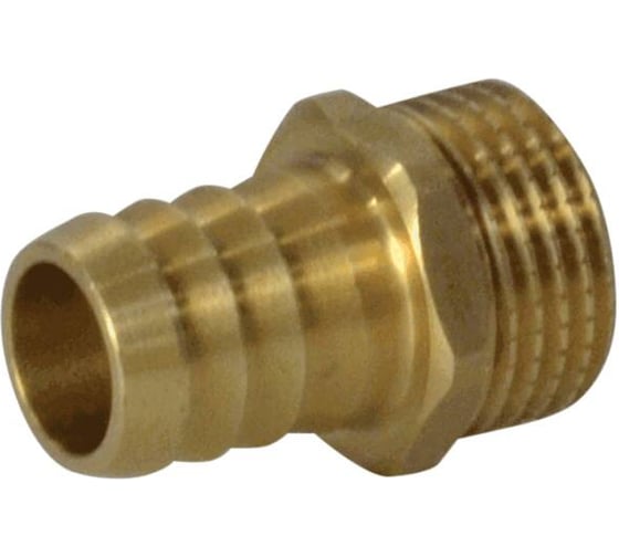 Изображение товара Переходник для шланга SantechSystems латунь, Дн12x1/2" НР, неразъемный 018-2096