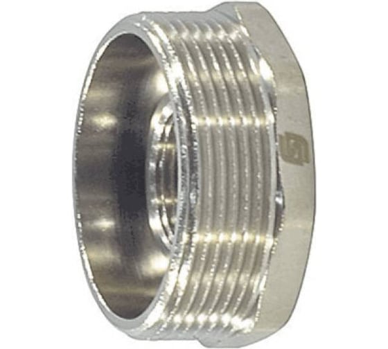 Изображение товара Футорка SantechSystems Ду15x10 р/м, латунь, никель 129-1476