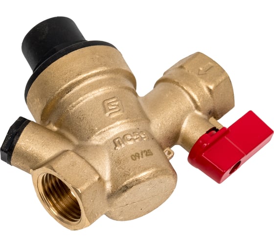 Изображение товара Регулятор давления мембранный SantechSystems КФРД Ду15, Ру16, муфта/муфта, Рн1-16, под манометр 019-3141