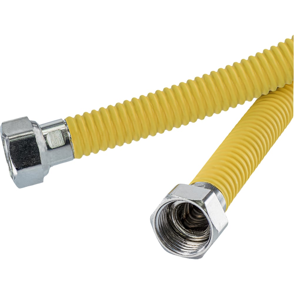 Изображение товара Газовый шланг Millennium подводка для газа 2.5 м метал. в оплётке гайка-гайка