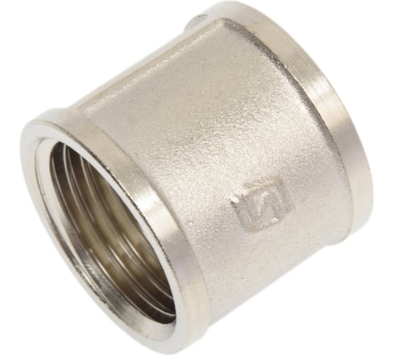 Изображение товара Муфта SantechSystems Ду15 м/м, латунь, никель 127-9192