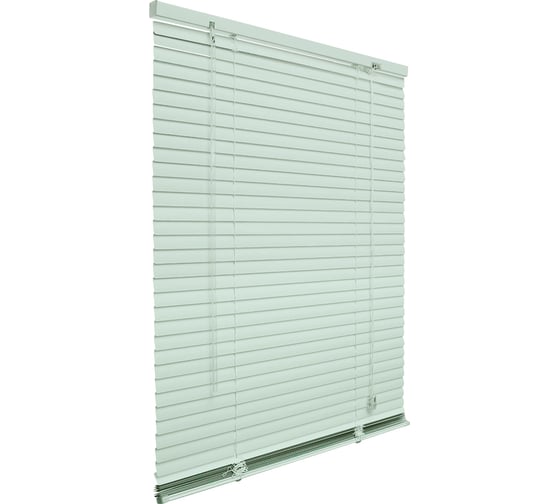 Изображение товара Горизонтальные жалюзи Эскар пластик, салатовый, 90х160см, 6014090160