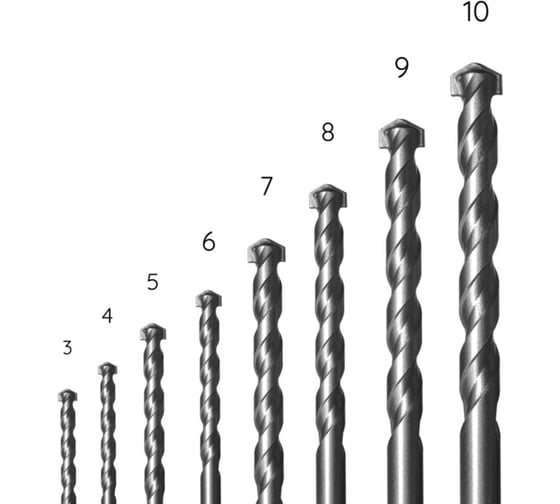 Изображение товара Набор сверел по бетону DMA-SET8 Villager 062716