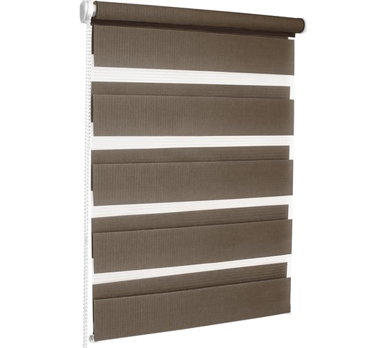 Изображение товара Миниролло Эскар "День-Ночь", коричневый, 68х170 см, арт. 400508068