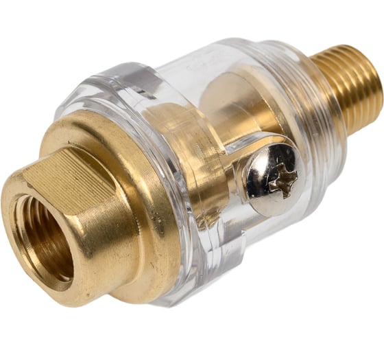 Изображение товара Лубрикатор NORM 1/4" мини-фильтр масленка L1 CU