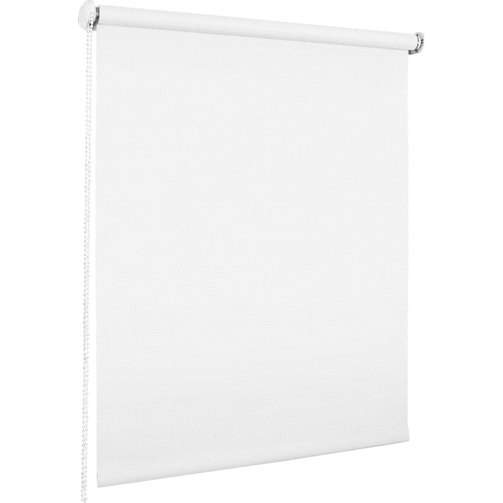 Изображение товара Миниролло Эскар тканевые белые 73х170см рулонная штора для окна