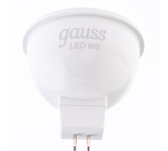 Изображение товара Лампа GAUSS MR16 9W 830lm 3000K GU5.3 LED 1/10/100 101505109