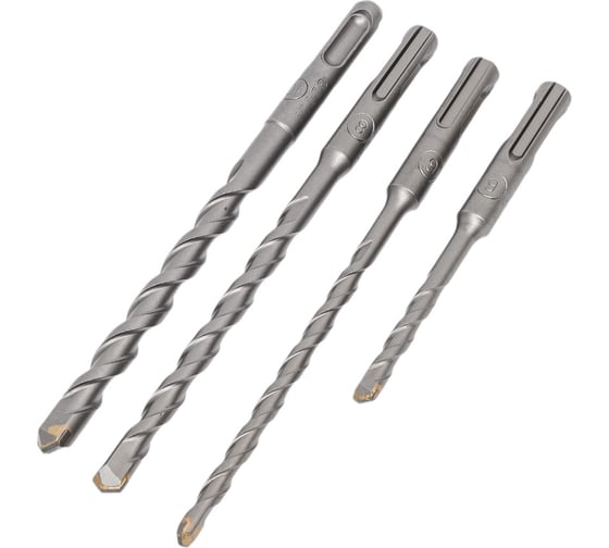 Изображение товара Набор сверл по бетону (4 шт; 6-10 мм; SDS-plus) INGCO AKDB2055