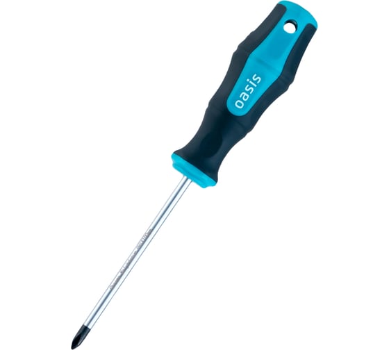 Изображение товара Отвертка слесарная OASIS 226 PH1X100, CR-MO 103011201048