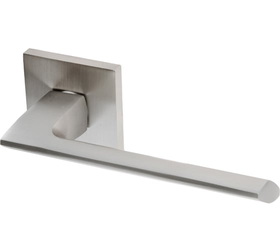 Изображение товара Ручка Doorlock DL Pirs A15S Slim MBSN матовый никель, квадратная розетка, толщина двери 35-55 мм 73240