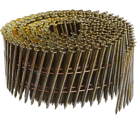 Изображение товара Барабанные гвозди FUBAG для N65C, 2.10x45 мм, кольцевая накатка, 350 шт. 140149.1