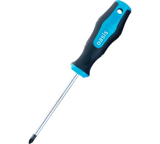 Изображение товара Отвертка слесарная OASIS 226 PZ1X100, CR-MO 103011201051