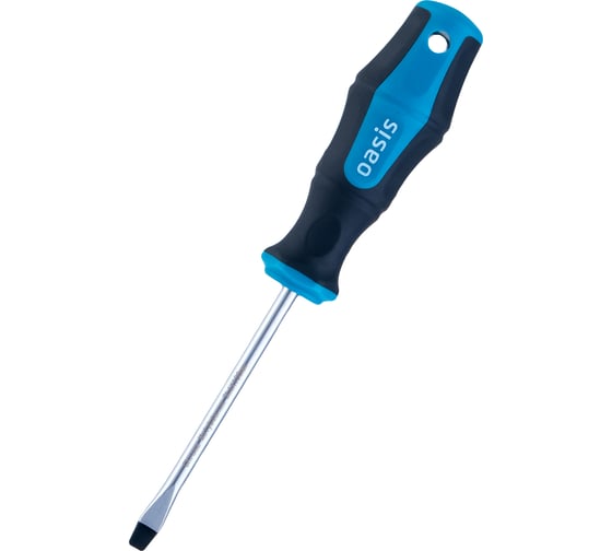 Изображение товара Отвертка слесарная OASIS SL6X100, CR-MO, 103011201045