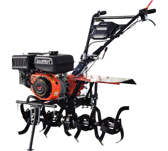 Изображение товара Культиватор SKIPER SP-860S (8 л.с., без ВОМ, пон.передача 3+1, большой бак и глушитель, без колёс) 00-00008948