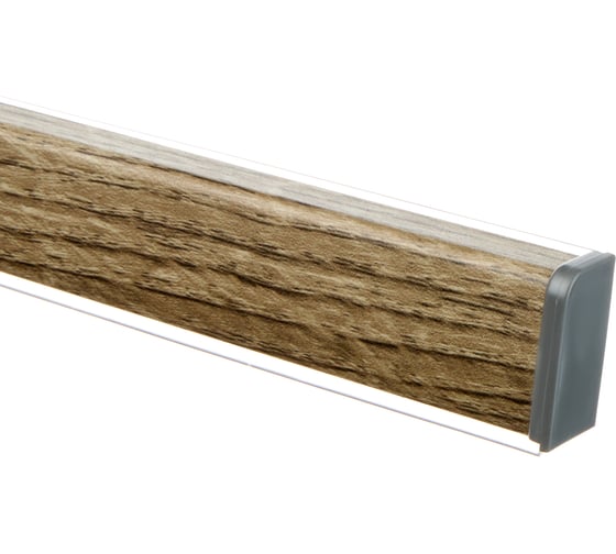 Изображение товара Плинтус ООО ДЕКОПЛИНТ КВАДРО Д № 3231 ниагара дуб сонома темный, 3.05 м K3231