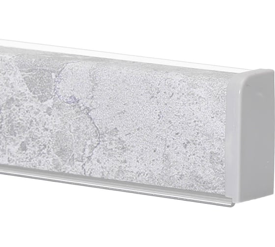 Изображение товара Плинтус ООО ДЕКОПЛИНТ КВАДРО Д № 3034 мрамор марквина синий, 3.05 м K3034