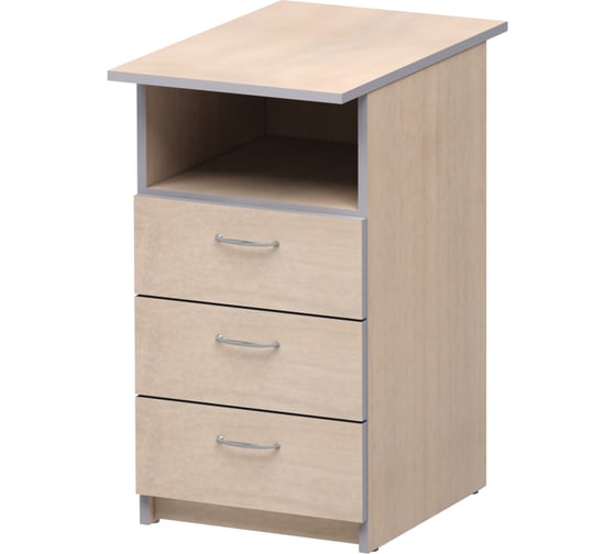 Изображение товара Стационарная тумба Комфорт-Питер Бюджет 2557-Р (402985) 430 Дуб Шамони светлый 2557-Р.430