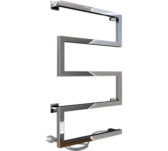 Изображение товара Электрический полотенцесушитель INDIGO Sparta (electro) 80/50 (таймер, скрытый провод справа, Полиров.) DGS80-50Rt